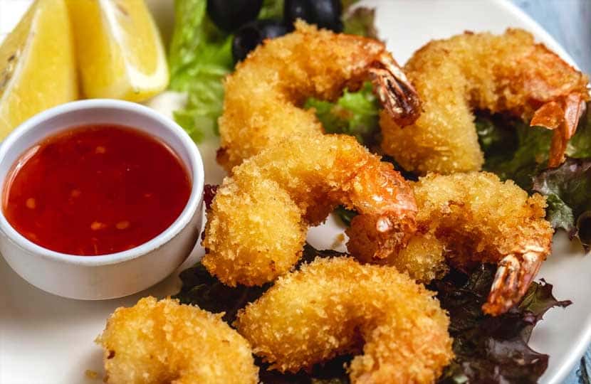 Camarones Empanizados